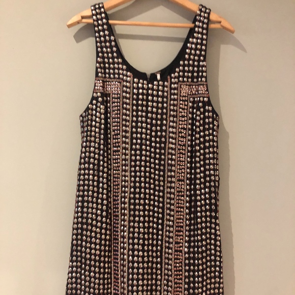 Free People Beaded Dress sz S NWT - Picture 1 of 4